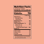 Long Run Grapefruit nutrition facts 70 calories per serving