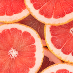 Fresh grapefruit slices background for Long Run Grapefruit cocktail mixer